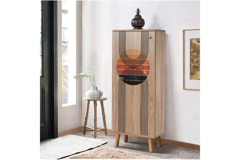 Gelsgan Skoskåp 50 cm - Natur - Förvaring - Skoförvaring - Skoskåp