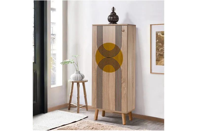 Gelsgan Skoskåp 50 cm - Natur - Förvaring - Skoförvaring - Skoskåp