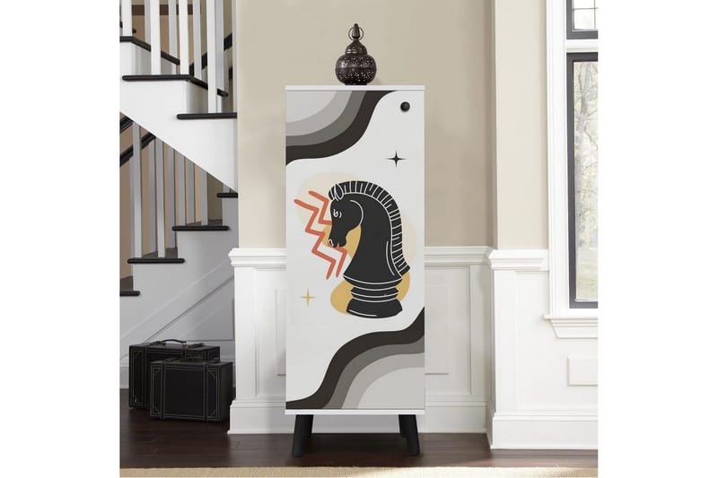 Gelsgan Skoskåp 50 cm - Svart - Förvaring - Skoförvaring - Skoskåp