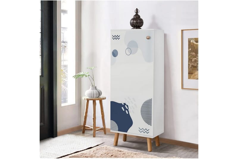 Gelsgan Skoskåp 50 cm - Vit - Förvaring - Skoförvaring - Skoskåp