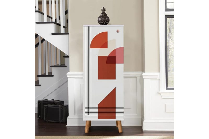 Gelsgan Skoskåp 50 cm - Vit - Förvaring - Skoförvaring - Skoskåp