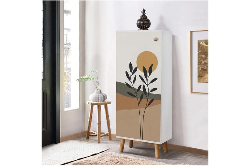 Gelsgan Skoskåp 50 cm - Vit - Förvaring - Skoförvaring - Skoskåp