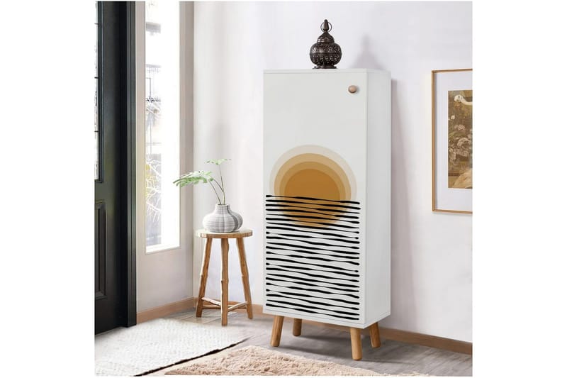 Gelsgan Skoskåp 50 cm - Vit - Förvaring - Skoförvaring - Skoskåp