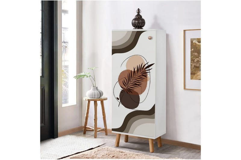 Gelsgan Skoskåp 50 cm - Vit - Förvaring - Skoförvaring - Skoskåp