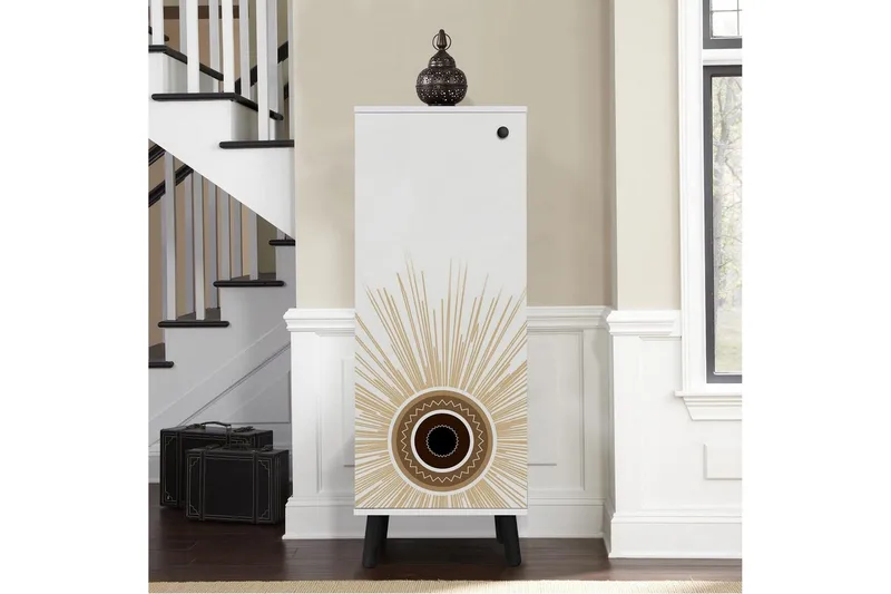 Gelsgan Skoskåp 50 cm - Vit - Förvaring - Skoförvaring - Skoskåp