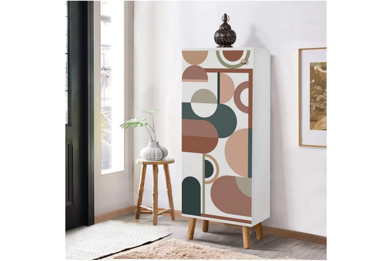 Gelsgan Skoskåp 50 cm - Vit - Förvaring - Skoförvaring - Skoskåp