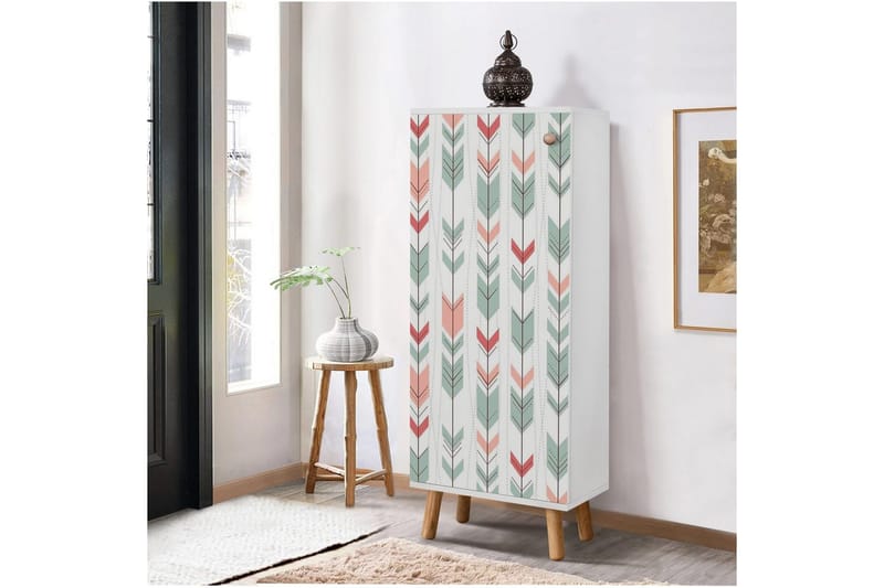 Gelsgan Skoskåp 50 cm - Vit - Förvaring - Skoförvaring - Skoskåp