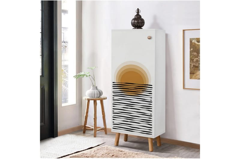 Gelsgan Skoskåp 50 cm - Vit - Förvaring - Skoförvaring - Skoskåp