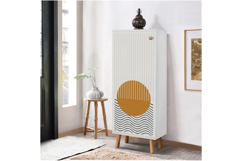 Gelsgan Skoskåp 50 cm - Vit - Förvaring - Skoförvaring - Skoskåp