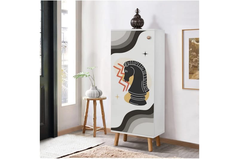 Gelsgan Skoskåp 50 cm - Vit - Förvaring - Skoförvaring - Skoskåp