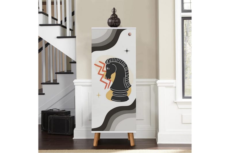 Gelsgan Skoskåp 50 cm - Vit - Förvaring - Skoförvaring - Skoskåp