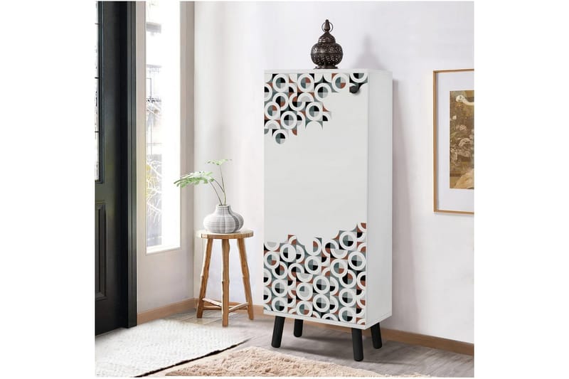 Gelsgan Skoskåp 50 cm - Vit - Förvaring - Skoförvaring - Skoskåp