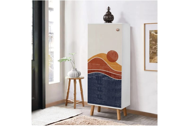 Gelsgan Skoskåp 50 cm - Vit - Förvaring - Skoförvaring - Skoskåp