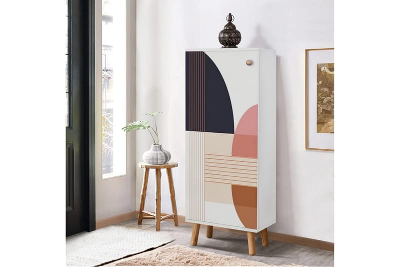 Gelsgan Skoskåp 50 cm - Vit - Förvaring - Skoförvaring - Skoskåp