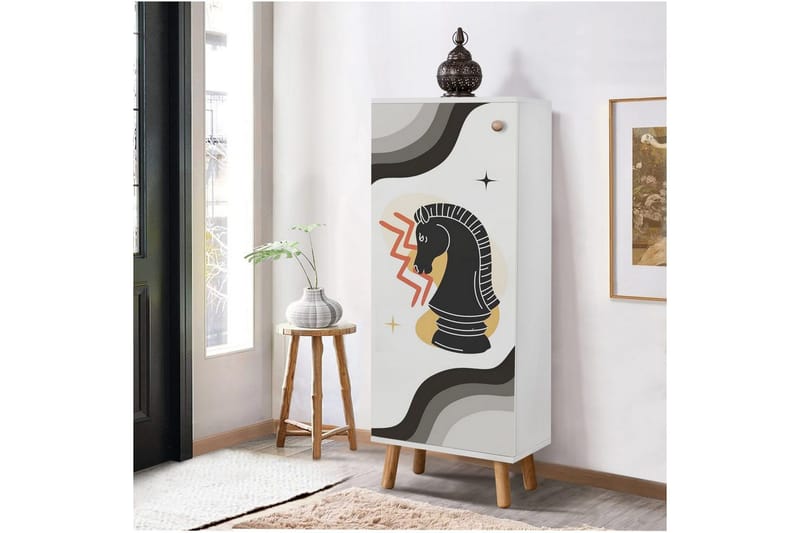 Gelsgan Skoskåp 50 cm - Vit - Förvaring - Skoförvaring - Skoskåp