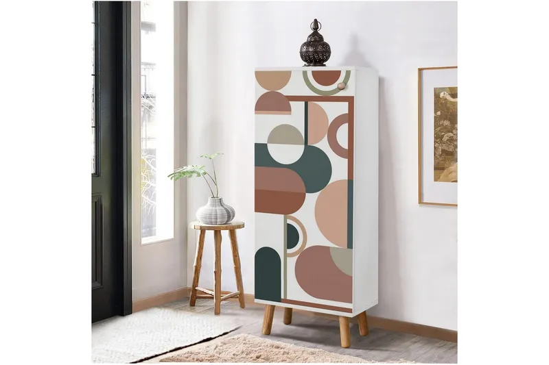 Gelsgan Skoskåp 50 cm - Vit - Förvaring - Skoförvaring - Skoskåp