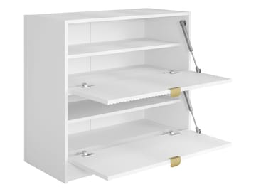Gudelia Skoskåp 80 cm - vit - Förvaring - Skoförvaring