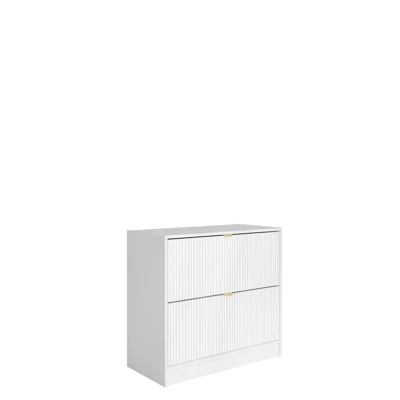 Gudelia Skoskåp 80 cm - vit - Förvaring - Skoförvaring - Skoskåp