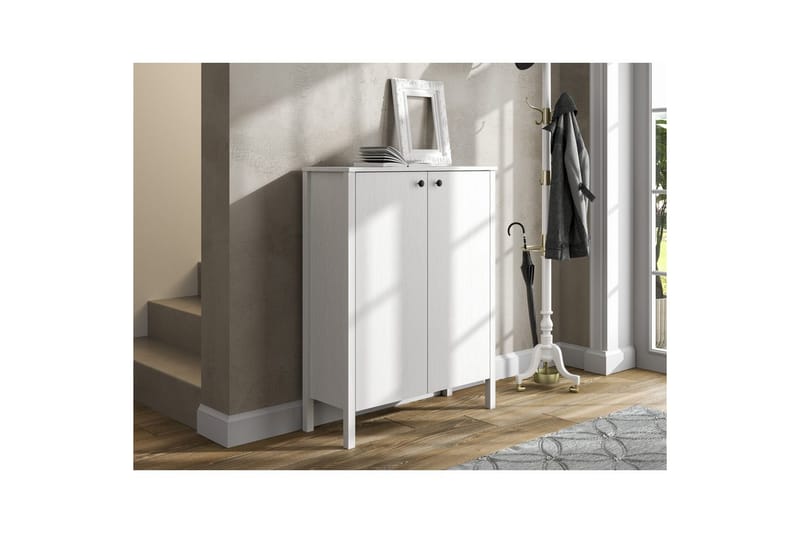 Haviland Skoskåp 90 cm - Natur/Vit - Förvaring - Skoförvaring - Skoskåp