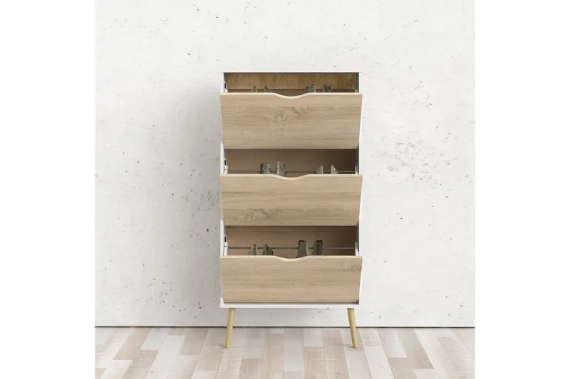 Hostafranc Skoskåp 70 cm - Vit - Förvaring - Skoförvaring - Skoskåp