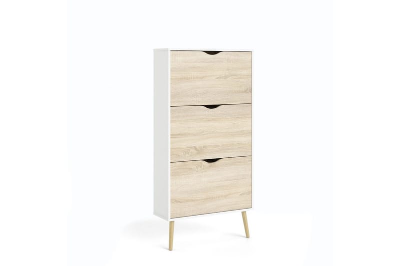 Hostafranc Skoskåp 70 cm - Vit - Förvaring - Skoförvaring - Skoskåp