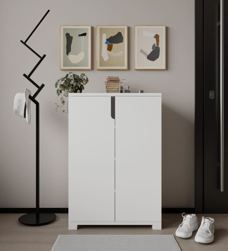 Hungirr Skoskåp 60 cm - Vit - Förvaring - Skoförvaring - Skoskåp