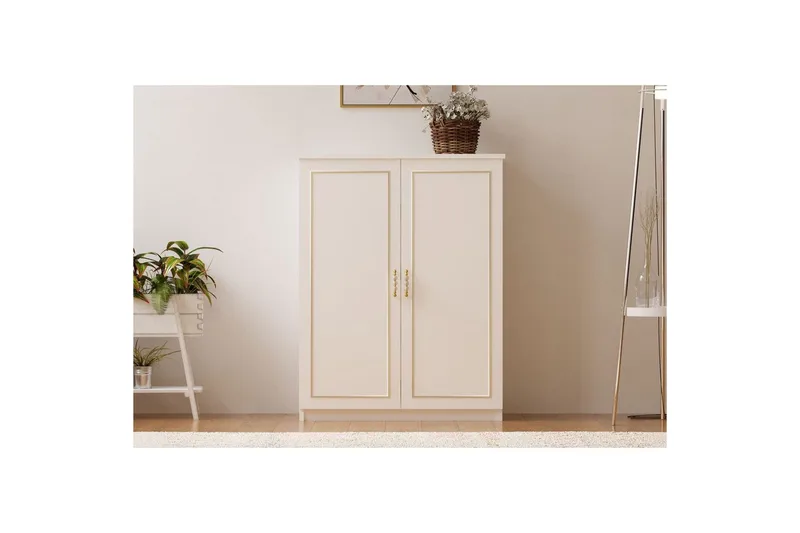 Ilena Skoskåp 70 cm - Matt Vit - Förvaring - Skoförvaring - Skoskåp