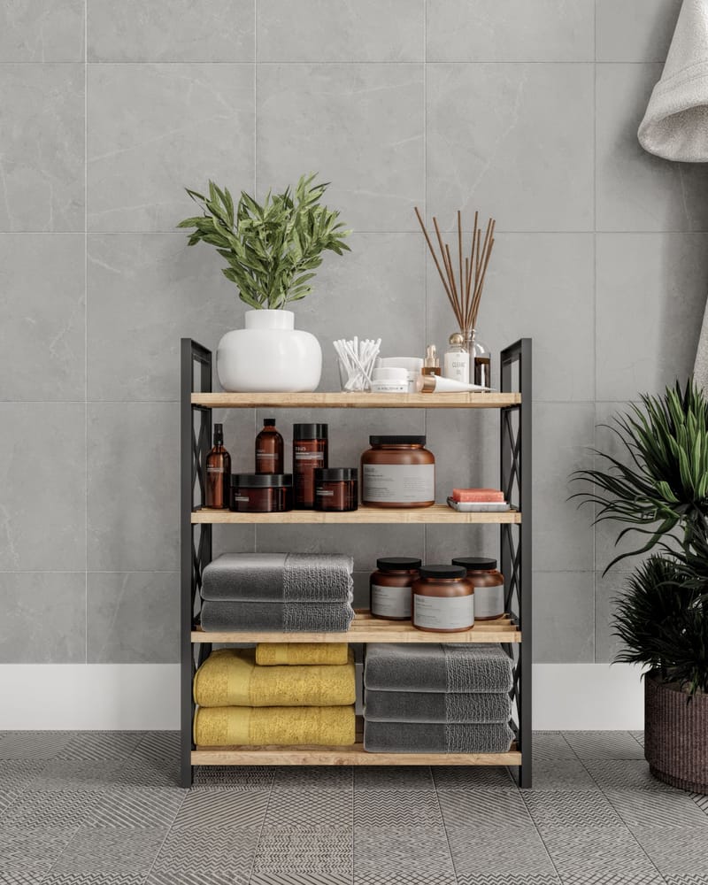 Lekora Multifunktionshylla 64 cm - Svart - Förvaring - Skoförvaring