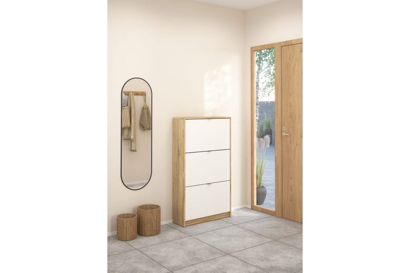 Loranor Skoskåp 70,3 cm - Natur - Förvaring - Skoförvaring - Skoskåp