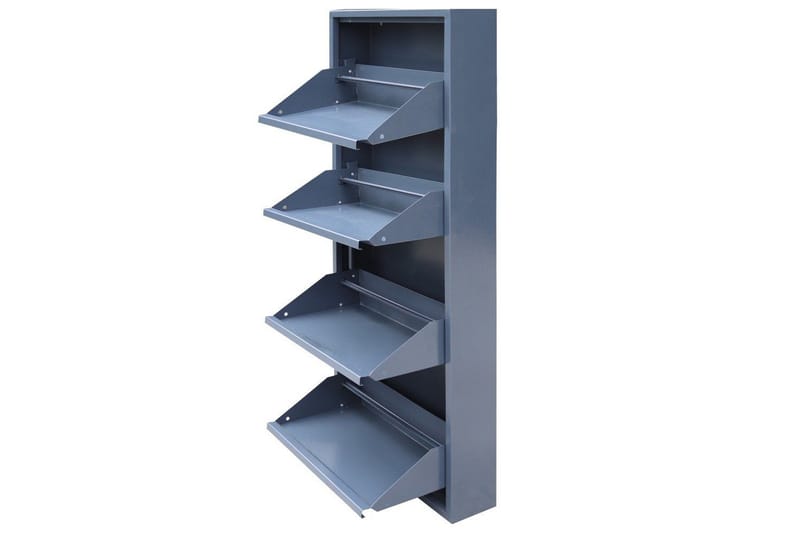 Mayazizi Skoskåp 50 cm - Ljusgrå - Förvaring - Skoförvaring - Skoskåp