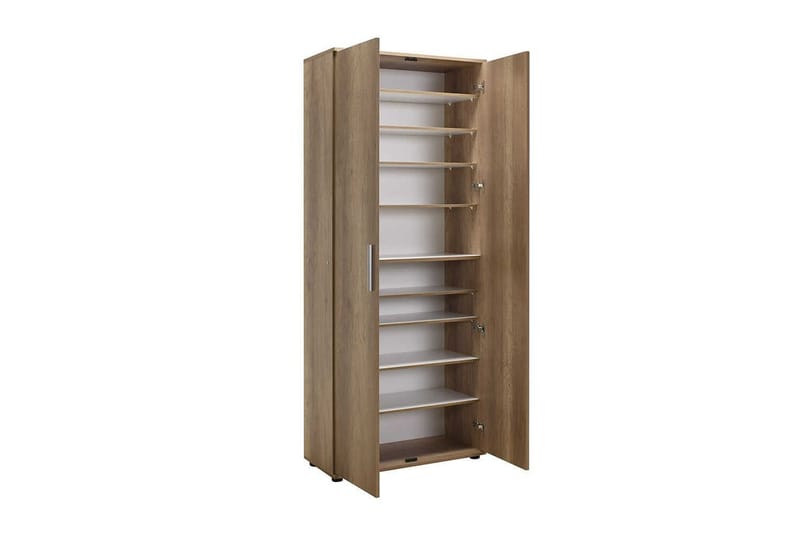 Mayazizi Skoskåp 76 cm - Ljusbrun - Förvaring - Skoförvaring - Skoskåp