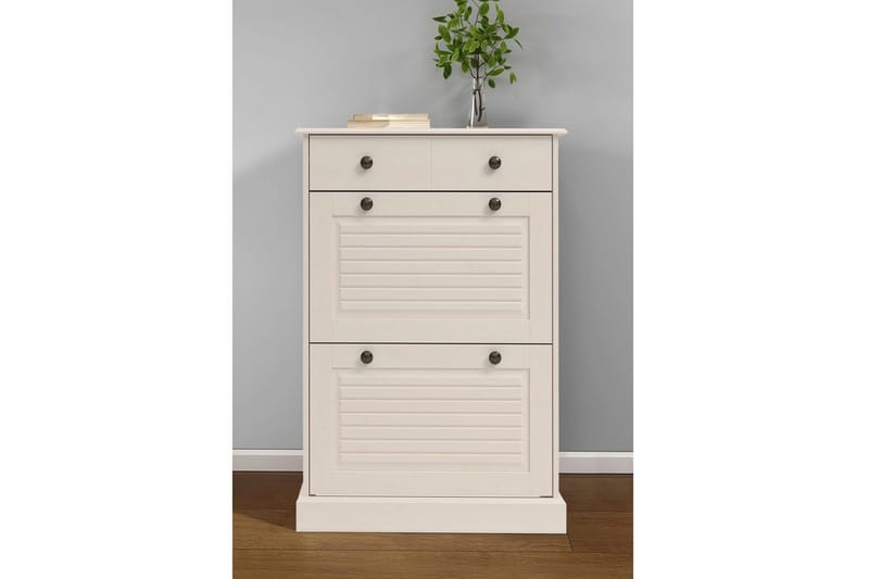 Mille Skoskåp 75x105 cm - Vit - Förvaring - Skoförvaring - Skoskåp