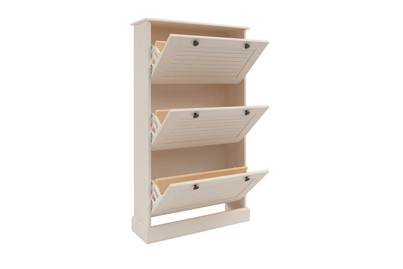 Mille Skoskåp 75x130 cm - Vit - Förvaring - Skoförvaring - Skoskåp