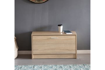 Mosbarger Skohylla 80x24 cm - Trä/natur - Förvaring - Skoförvaring