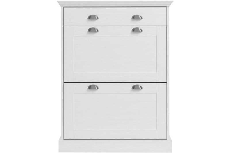 Motala Skoskåp 80x105 cm - Vit - Förvaring - Skoförvaring - Skoskåp