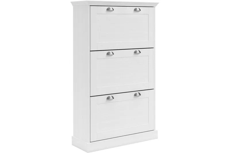 Motala Skoskåp 80x132 cm, Vit