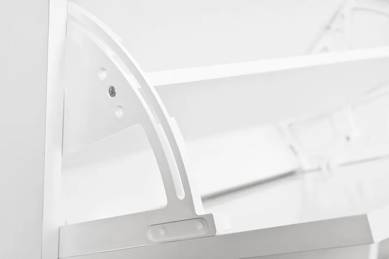 Novalis Skoskåp 100 cm - Vit - Förvaring - Skoförvaring - Skoskåp