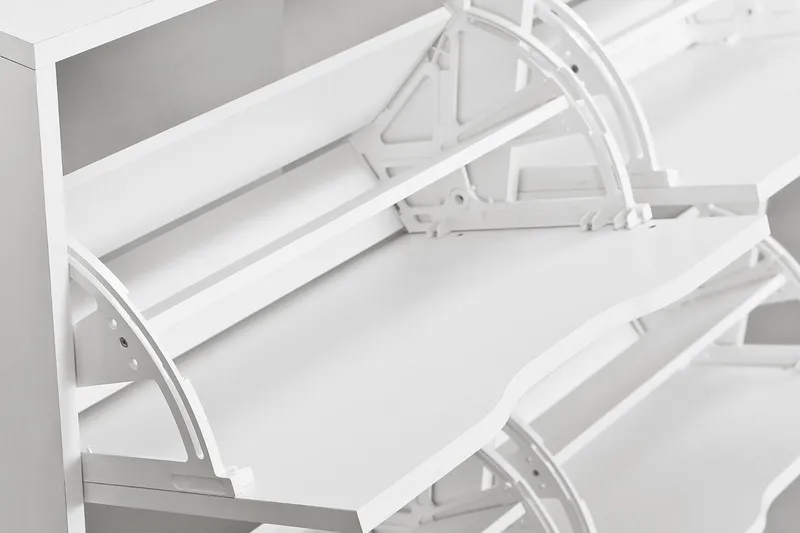 Novalis Skoskåp 100 cm - Vit - Förvaring - Skoförvaring - Skoskåp