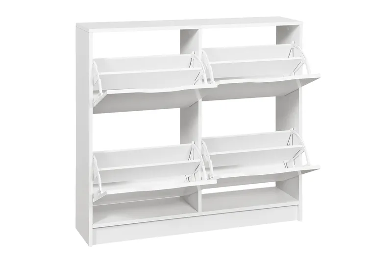 Novalis Skoskåp 100 cm - Vit - Förvaring - Skoförvaring - Skoskåp