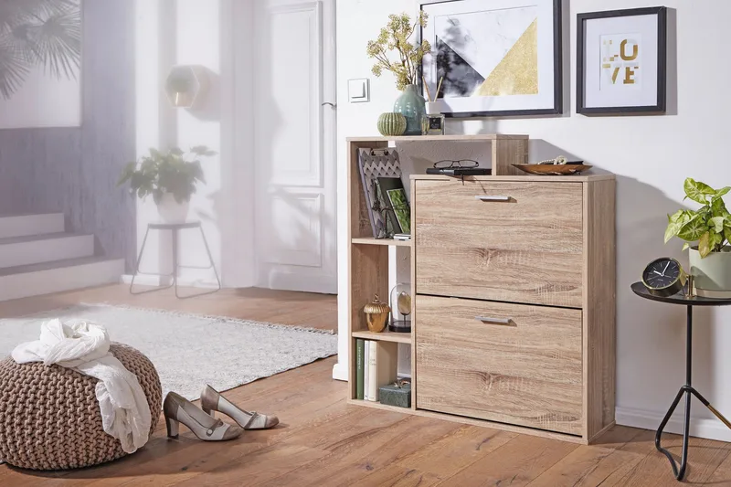 Pause Skoskåp - Trä/natur - Förvaring - Skoförvaring - Skoskåp