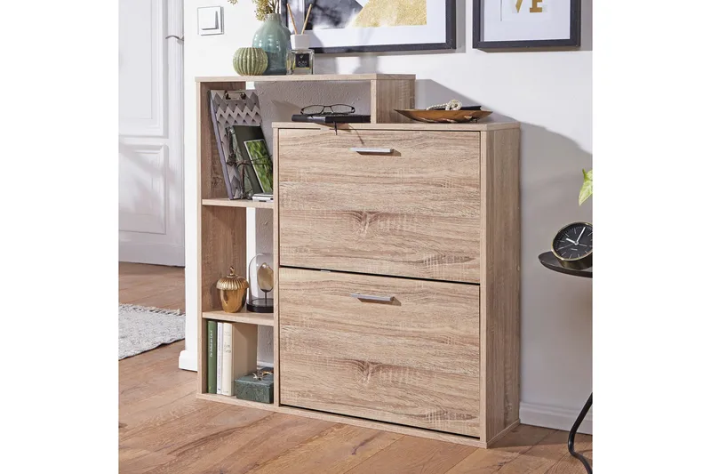 Pause Skoskåp - Trä/natur - Förvaring - Skoförvaring - Skoskåp