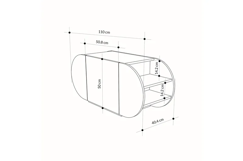 Pozy Skoskåp 110 cm - Vit - Förvaring - Skoförvaring - Skoskåp