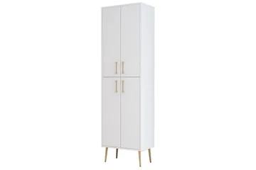 Retzow Skoskåp 60 cm - Guld/Vit - Förvaring - Skoförvaring