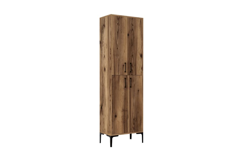 Retzow Skoskåp 60x35 cm - Mörkbrun - Förvaring - Skoförvaring - Skoskåp