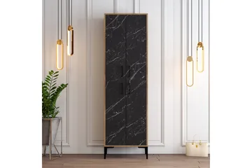 Retzow Skoskåp 60x35 cm - Svart/Mörkbrun - Förvaring - Skoförvaring