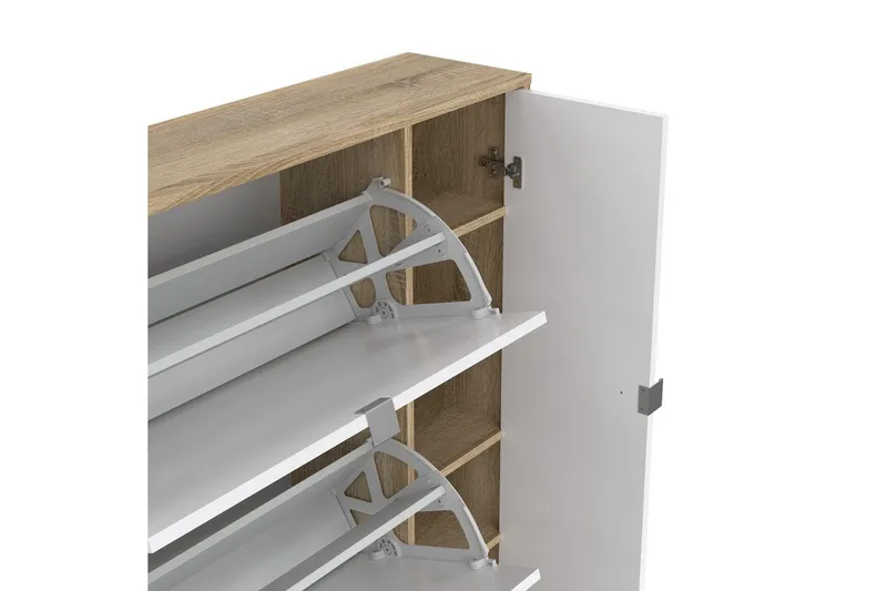 Rivornis Skoskåp 98,8 cm - Natur - Förvaring - Skoförvaring - Skoskåp