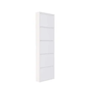 Rylanis Skoskåp 50x169 cm - Vit - Förvaring - Skoförvaring
