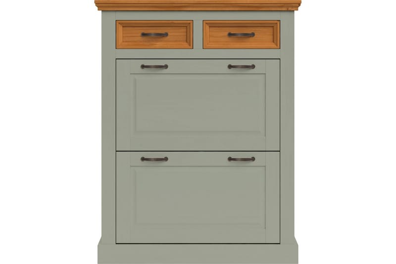 Selma Skoskåp 90x115 cm - Grön - Förvaring - Skoförvaring - Skoskåp