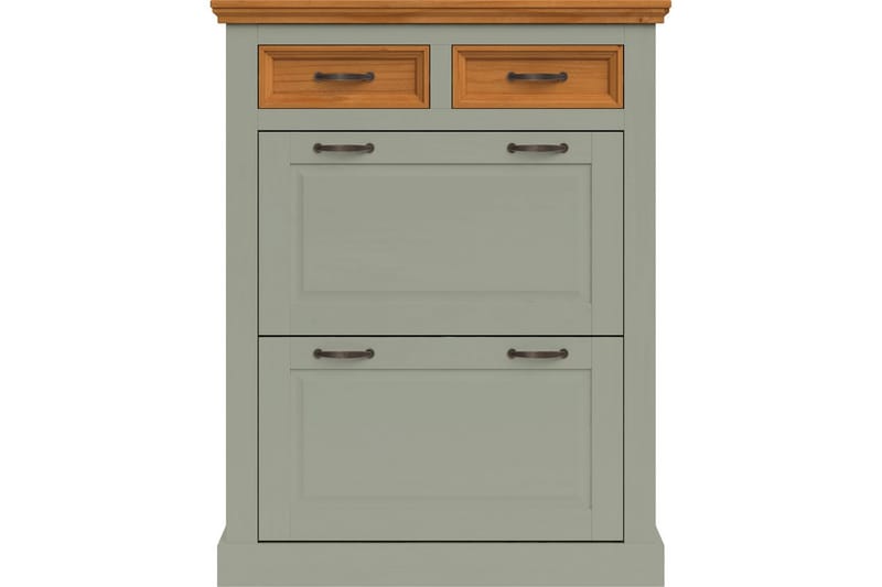 Selma Skoskåp 90x115 cm - Grön - Förvaring - Skoförvaring - Skoskåp