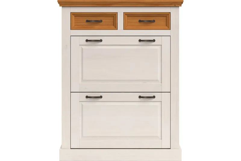 Selma Skoskåp 90x115 cm - Vit - Förvaring - Skoförvaring - Skoskåp